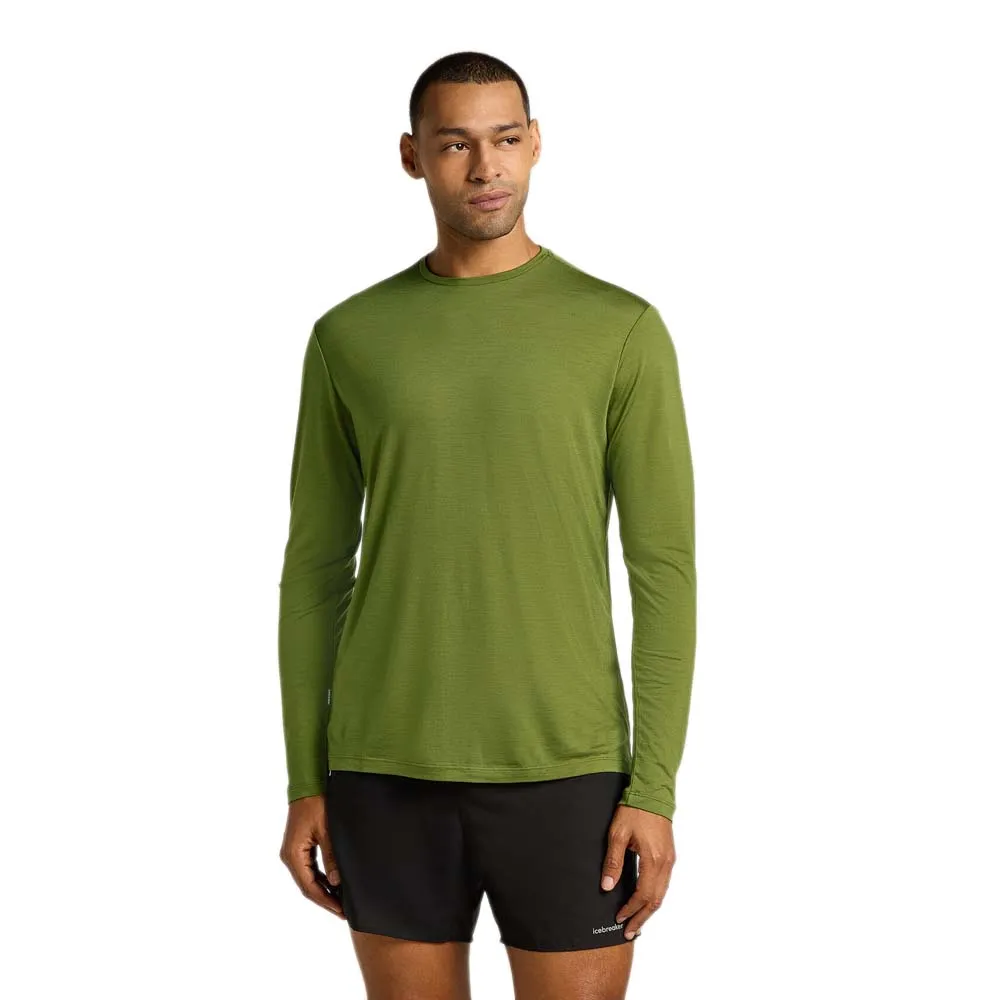 

Лонгслив Icebreaker Merino 125 Cool Lite Sphere III, зеленый