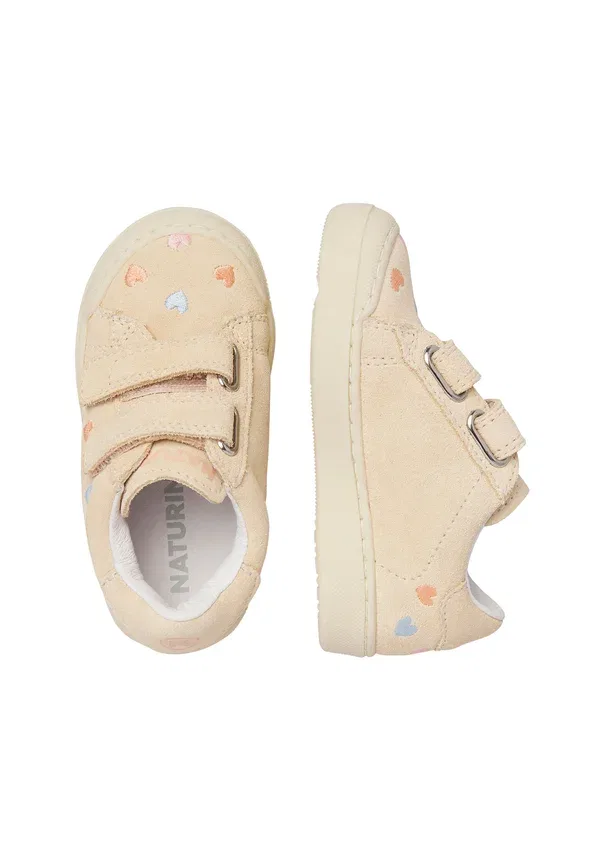 Туфли детские Naturino Eindhoven 2 embr.vl. baby shoes, ванильный — фото 3