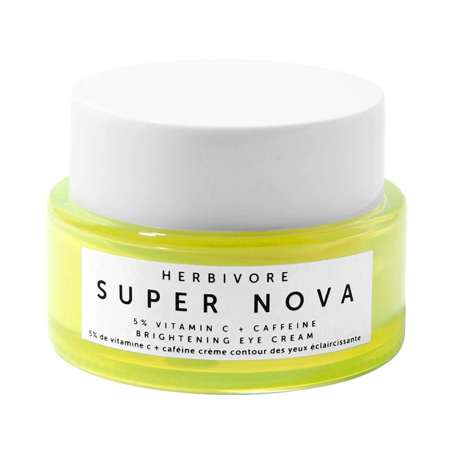 

Осветляющий крем для глаз Super Nova с 5% THD, витамином С и кофеином Herbivore, 0.5 oz /15 mL