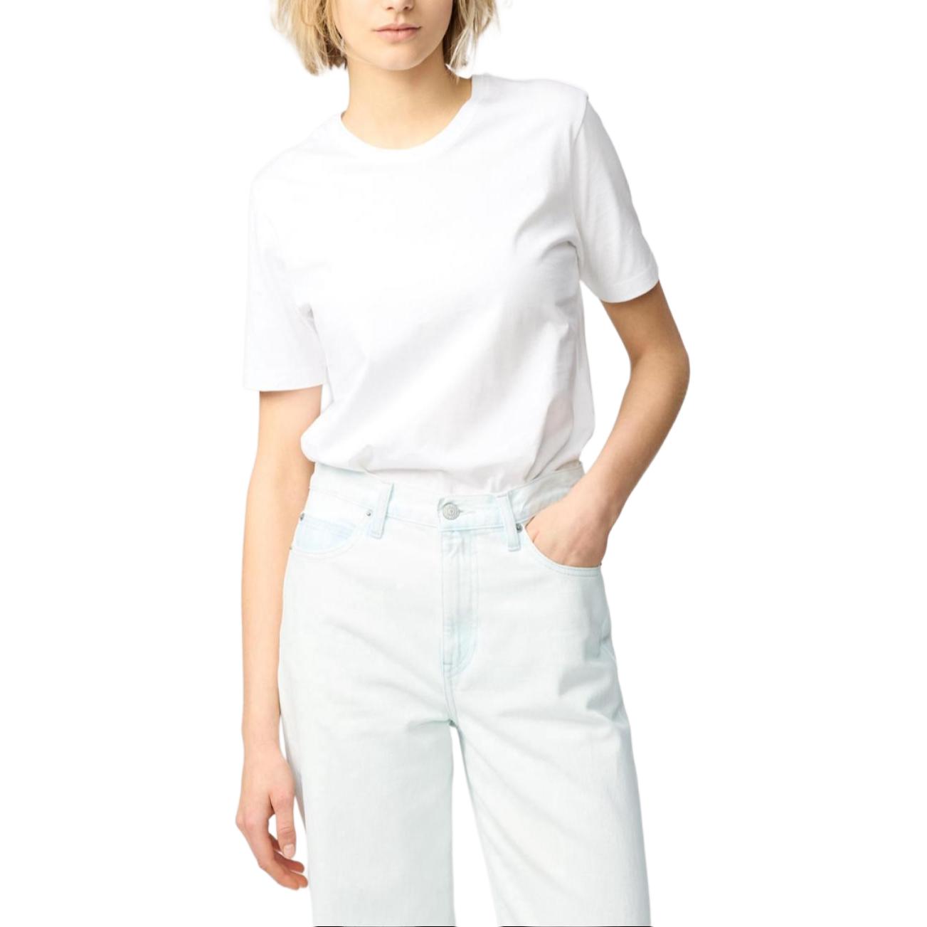 

UNIQLO Футболка женская белая, Белый, UNIQLO Футболка женская белая