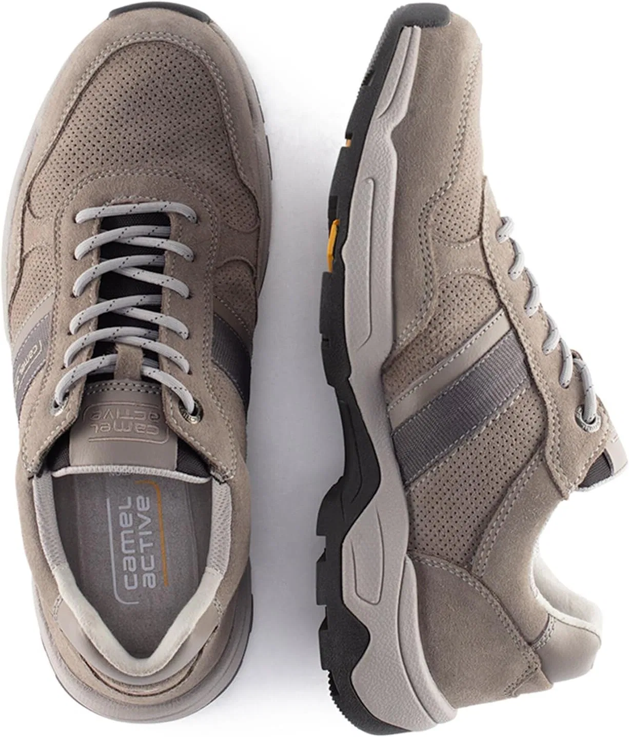 Мужские низкие кроссовки Camel Active, сменная стелька, водоотталкивающие — фото 2