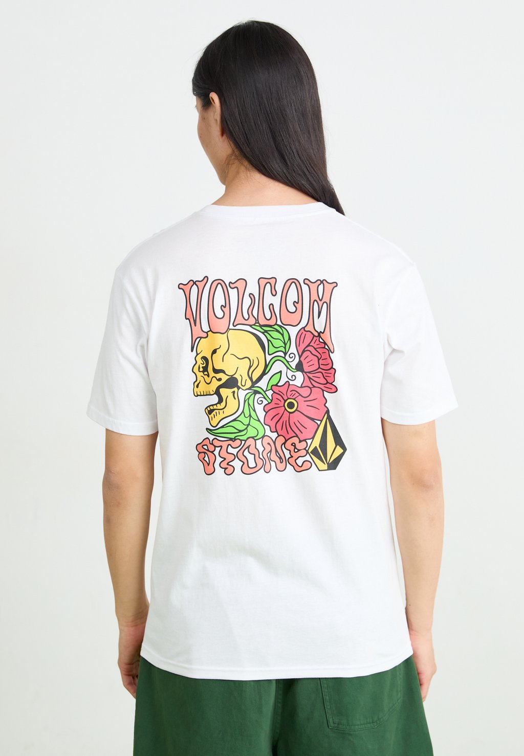 

Футболка с принтом TOOFLOW Volcom, белый