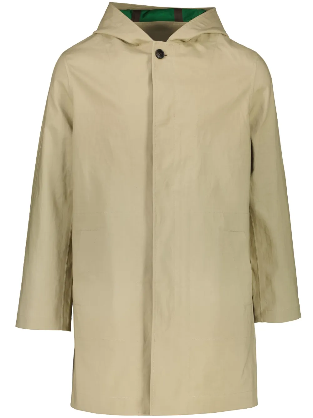 

Двустороннее пальто с капюшоном YVES SALOMON, нейтральный