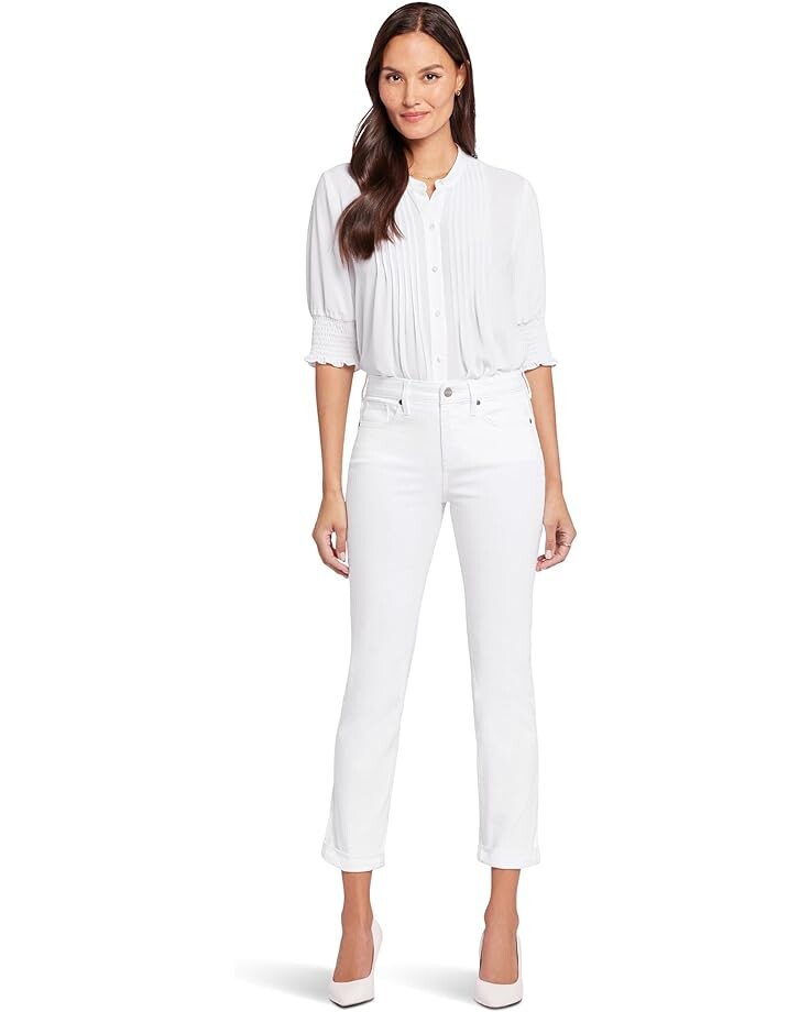 

Джинсы NYDJ Sheri Slim Ankle, цвет Optic White