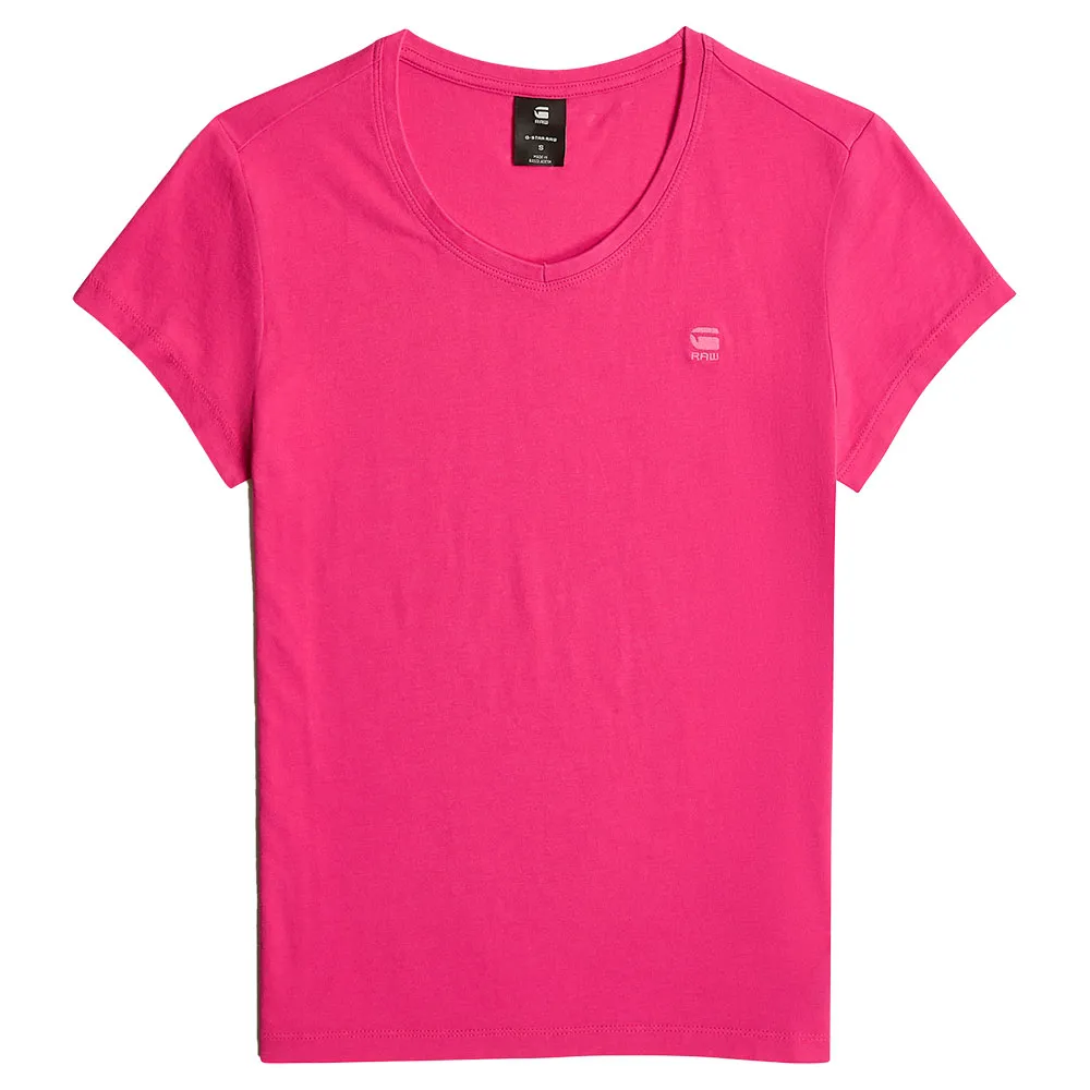 

Футболка G-Star Eyben Slim 2.0 short sleeve v neck, розовый