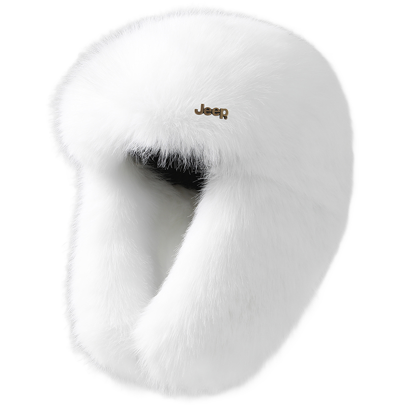 

Траппер-шапка из полиэстера Unisex Jeep, белый