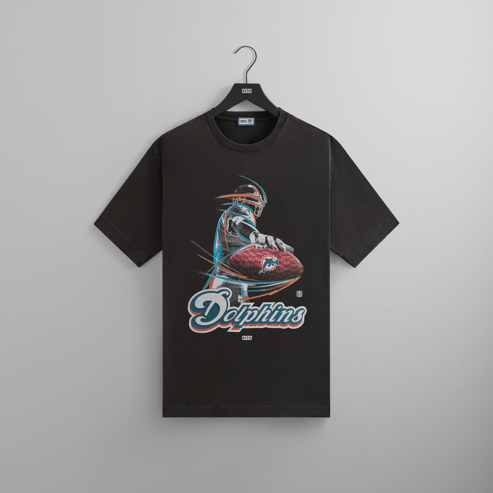

Футболка Kith & '47 for the NFL: Dolphins Vintage Tee, черный