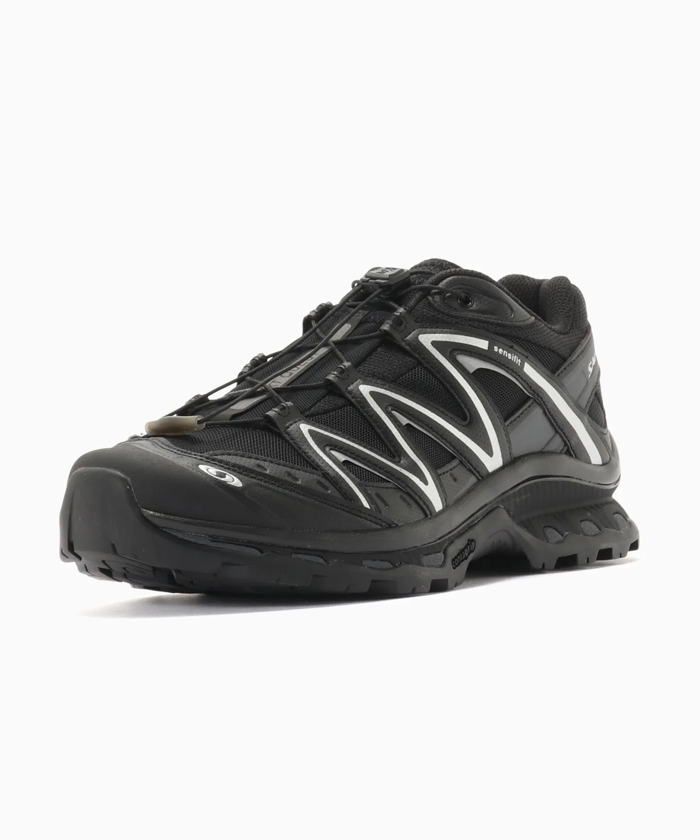 Мужские кроссовки для трейлраннинга XT-QUEST SALOMON чёрные — фото 4