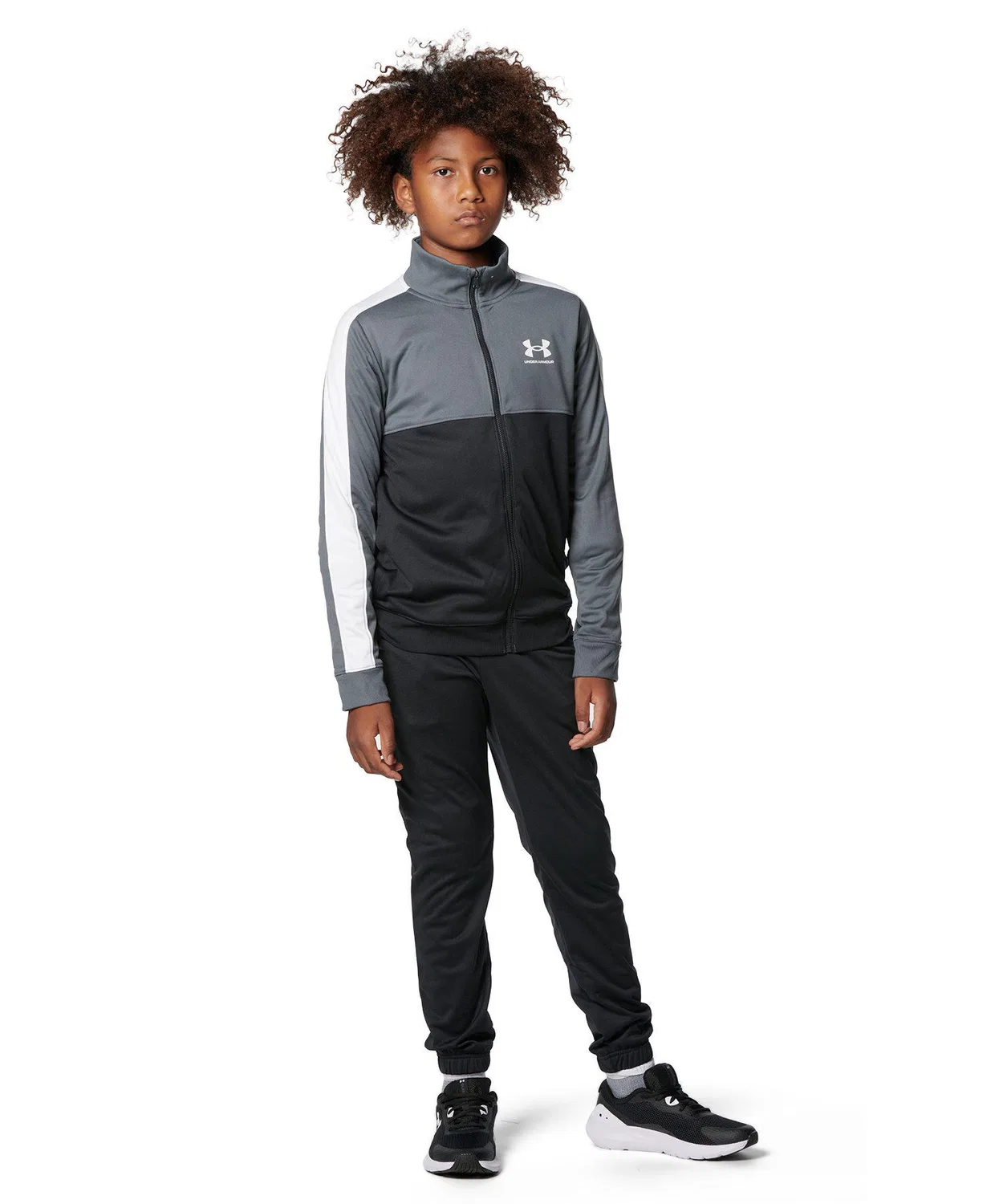 Детский спортивный костюм из цветных блоков, Nike, 2 предмета, черный