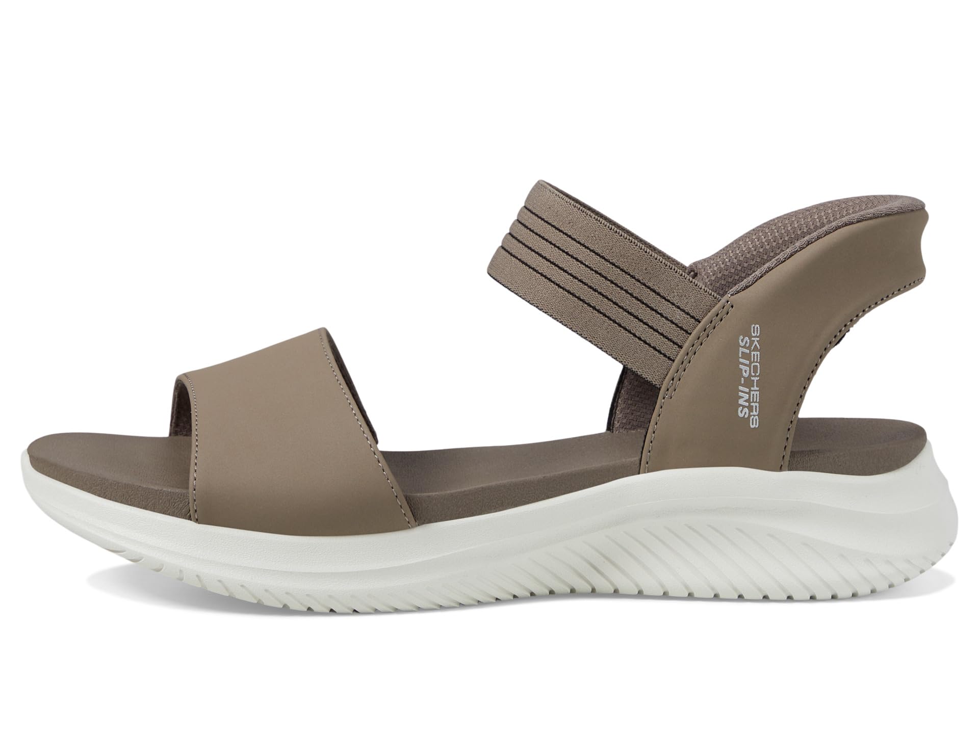 Сандалии SKECHERS Ultra Flex 3.0 - Summerville Hands Free Slip-Ins, Dark Taupe — фото 4