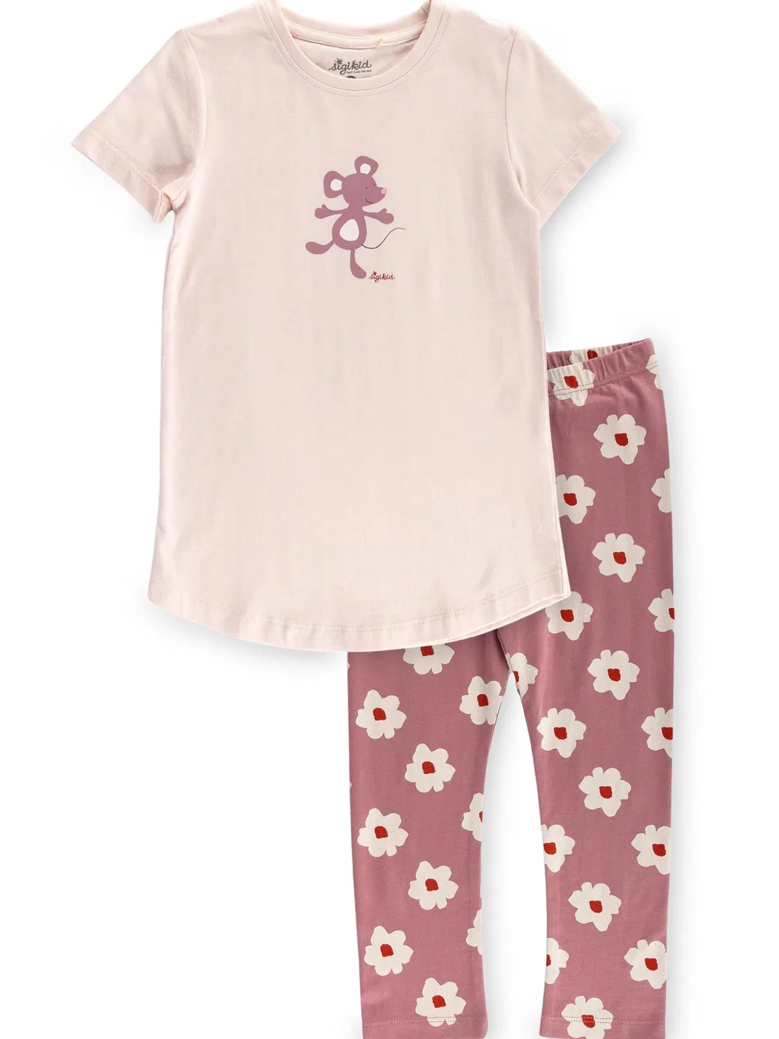 Пижама "Пижама, курзарм Kinder Schlafanzug" Sigikid, Pink