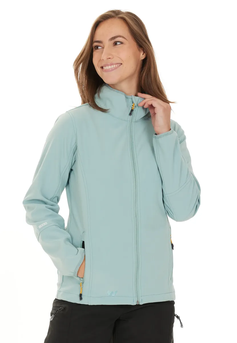 

Куртка WHISTLER Softshell "Covina" из водонепроницаемого и ветронепроницаемого функционального материала, синий