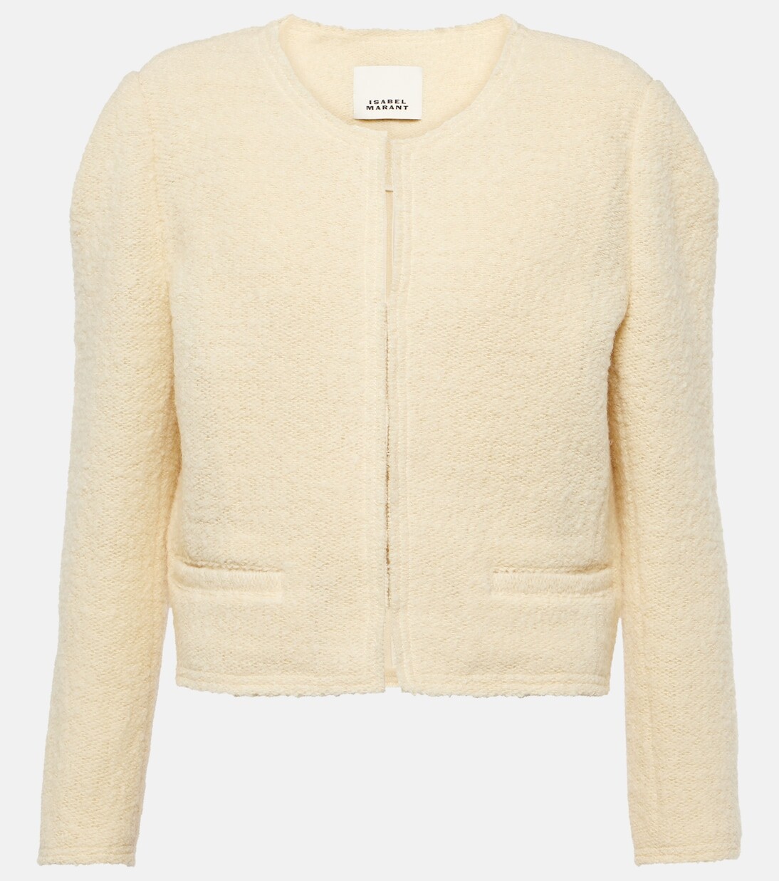 

Куртка pully из смесовой шерсти Isabel Marant, бежевый