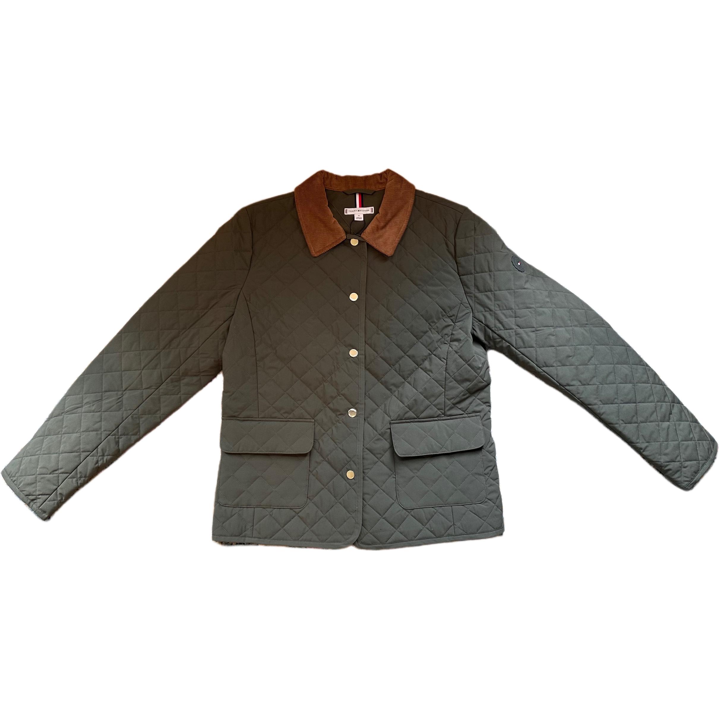 

Tommy Hilfiger Пуховик FW24 женский зеленый, Green