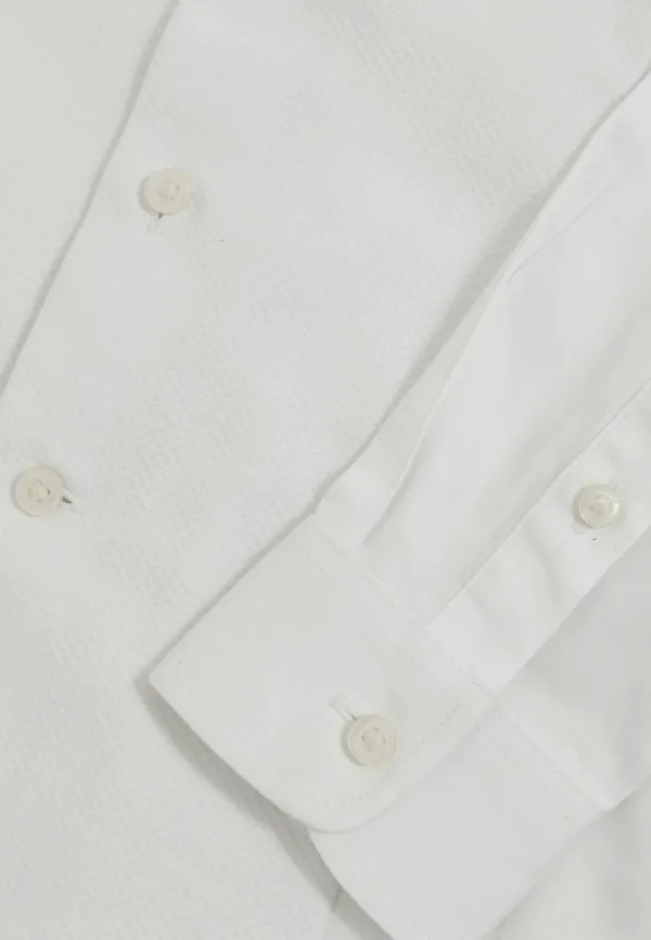 Рубашка для ужина reiss marcel из хлопка приталенного кроя Reiss, White — фото 4
