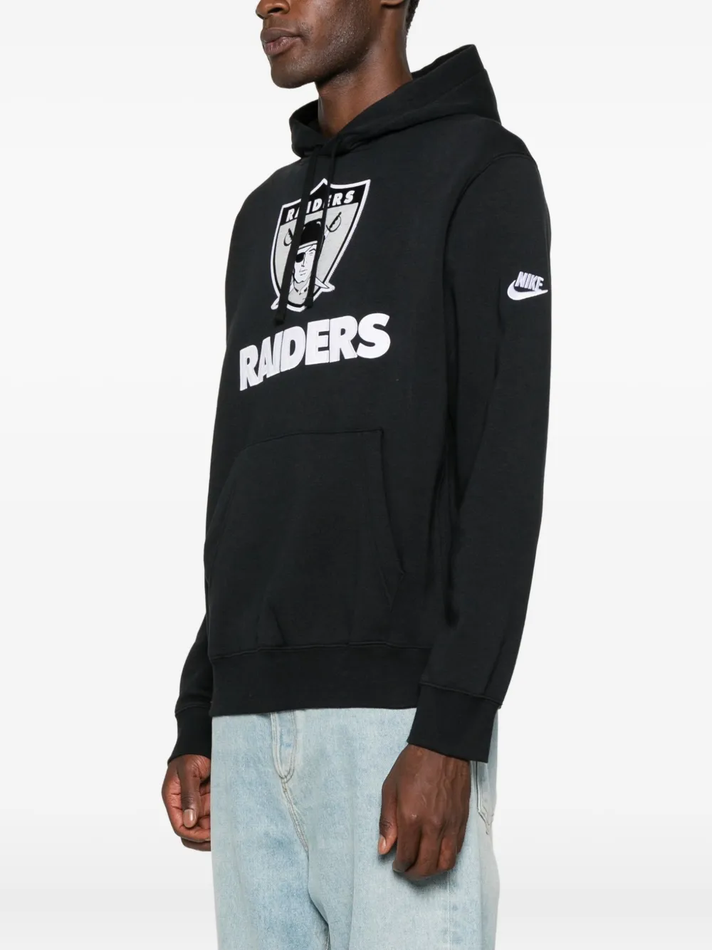 Худи Las Vegas Raiders с логотипом из коллаборации с NFL Nike, черный — фото 3