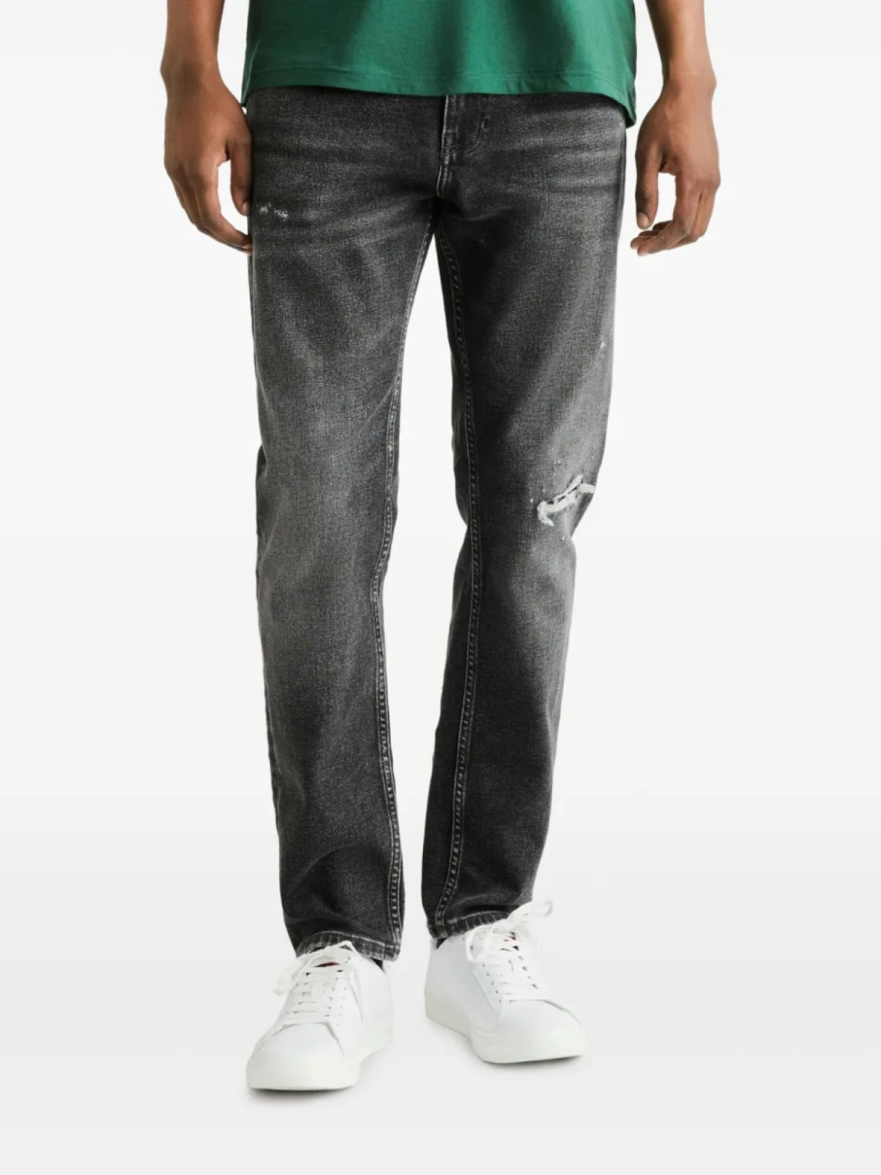 

Потертые джинсы Tommy Hilfiger, серый