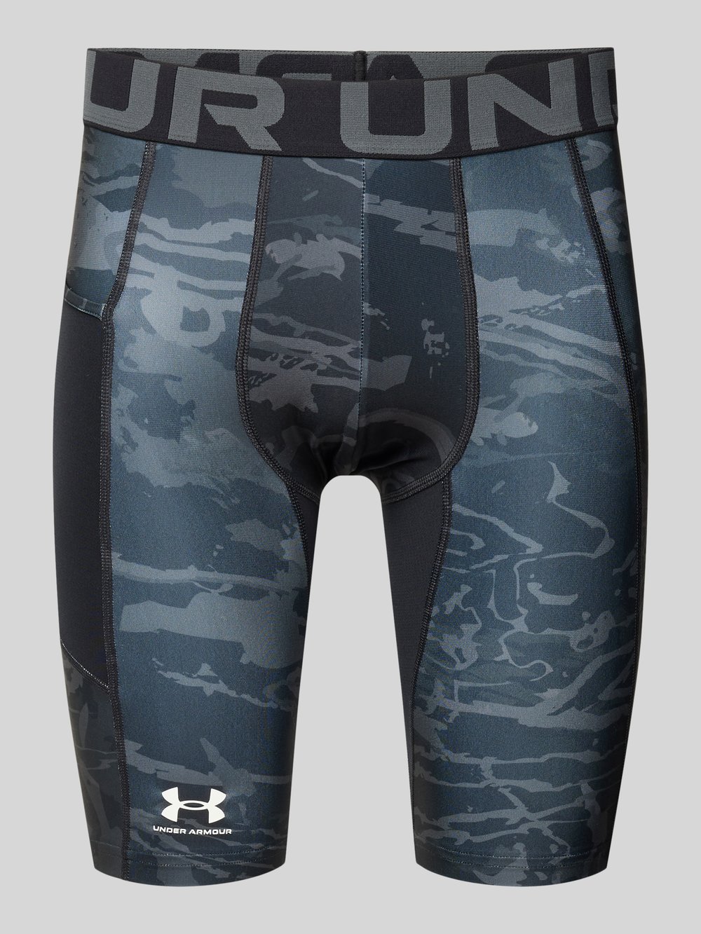 

Шорты с эластичным поясом и логотипом Under Armour, черный