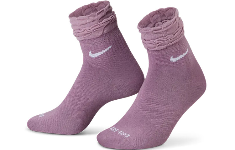 

Носки унисекс Nike до середины икры, цвет 1 double pack (purple)