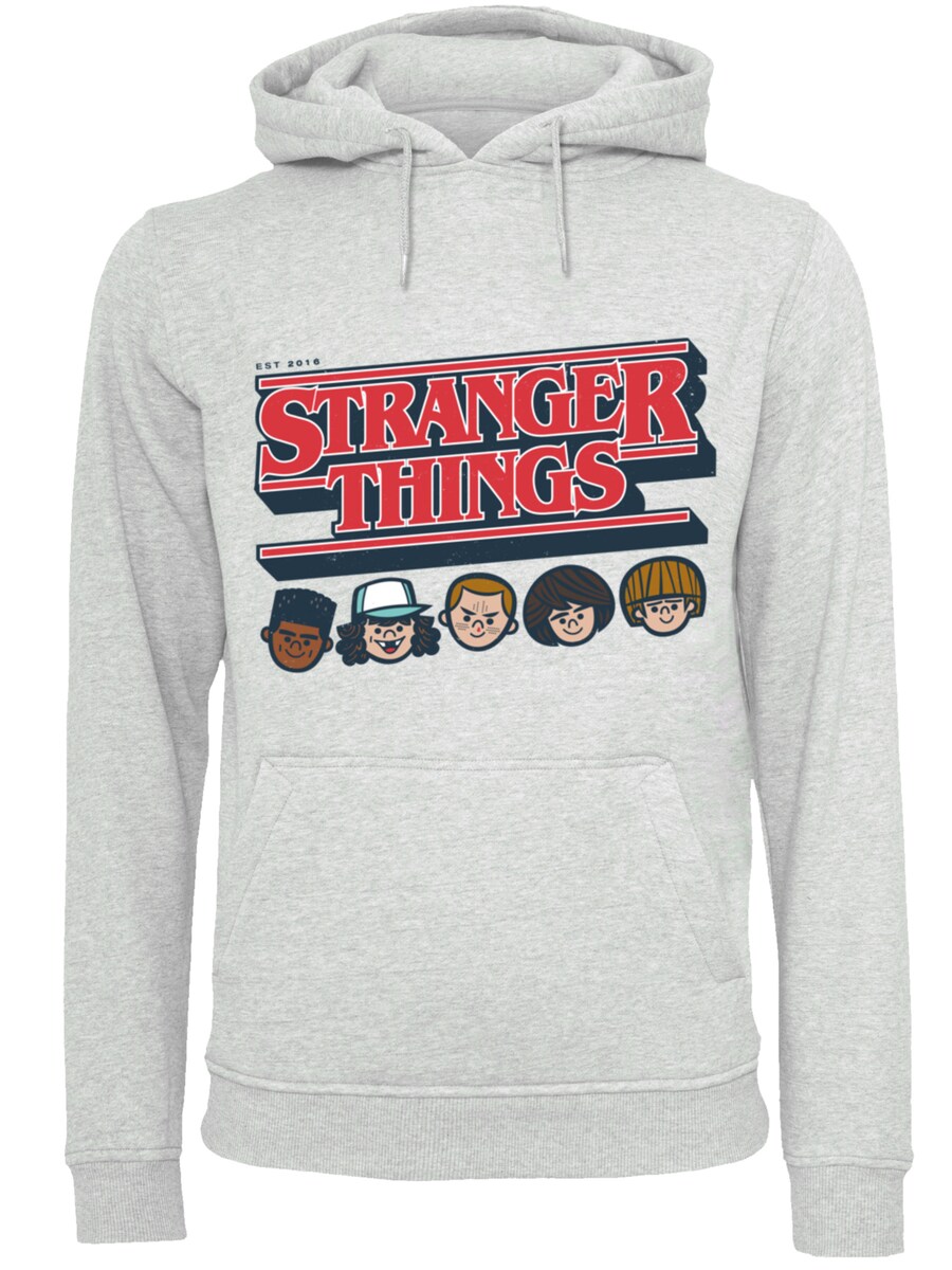 

Толстовка F4NT4STIC Stranger Things Netflix TV Series, серый