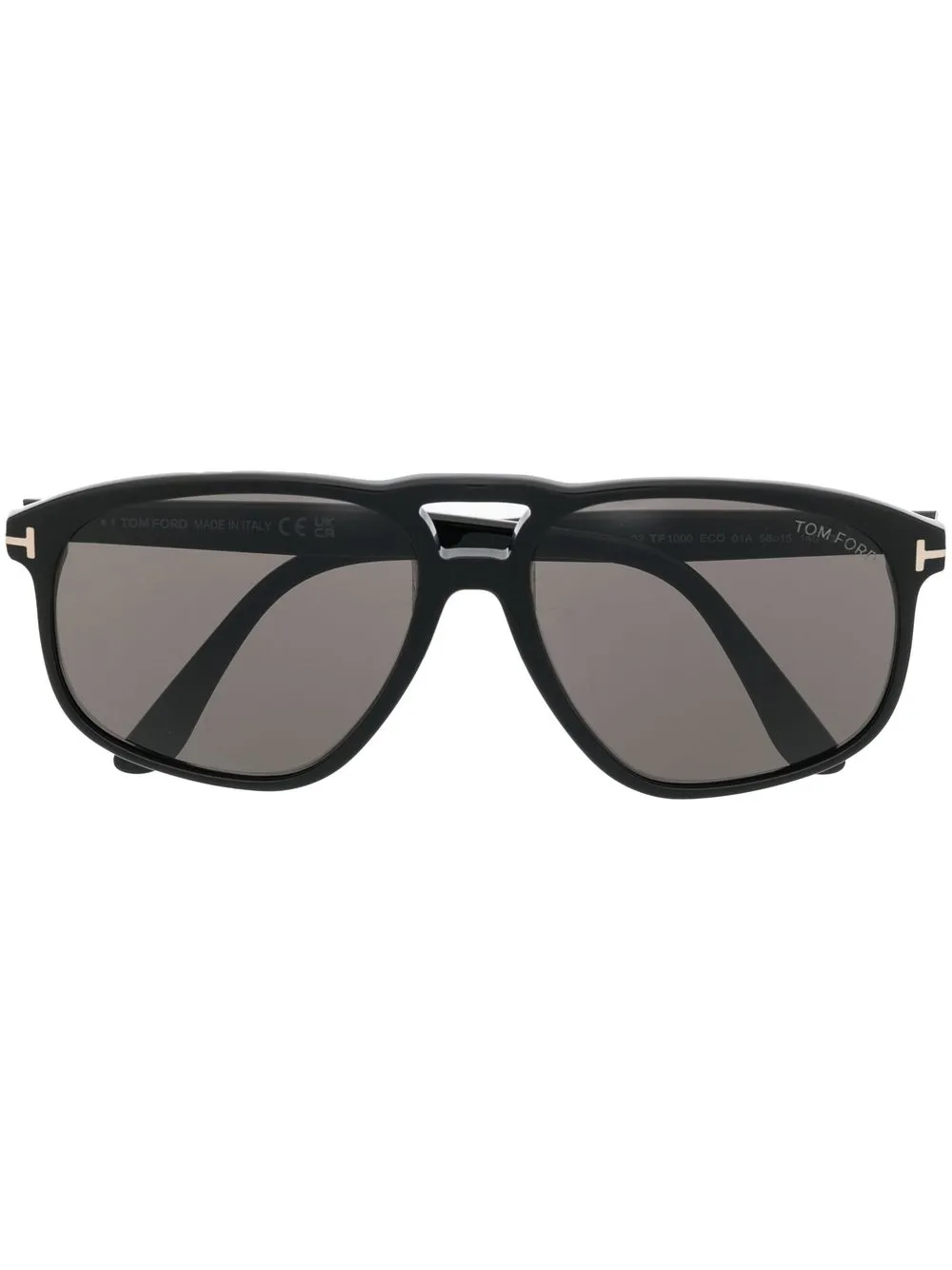 

Солнцезащитные очки с затемненными линзами TOM FORD Eyewear, черный