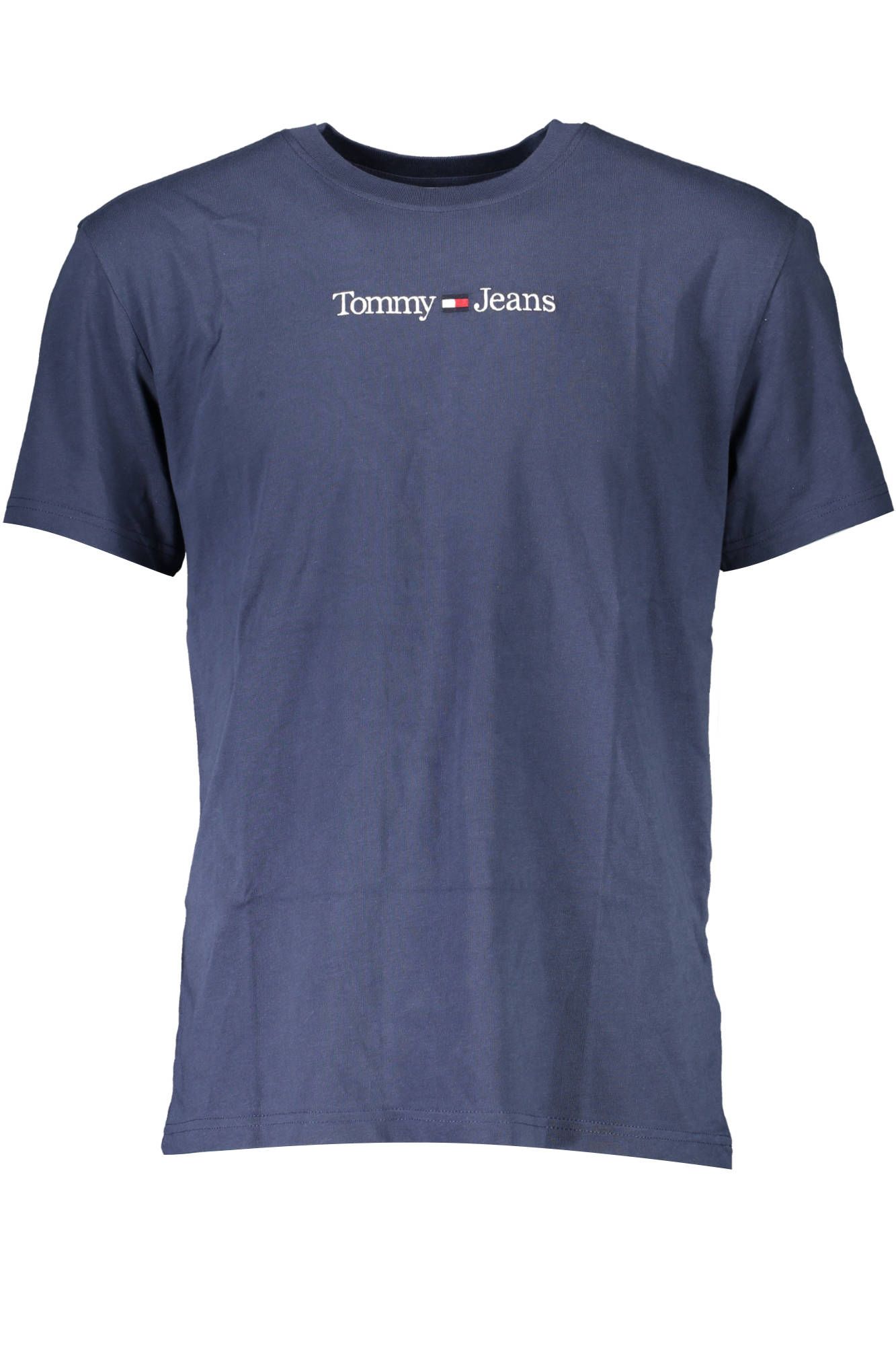

Синяя мужская футболка из органического хлопка Tommy Hilfiger