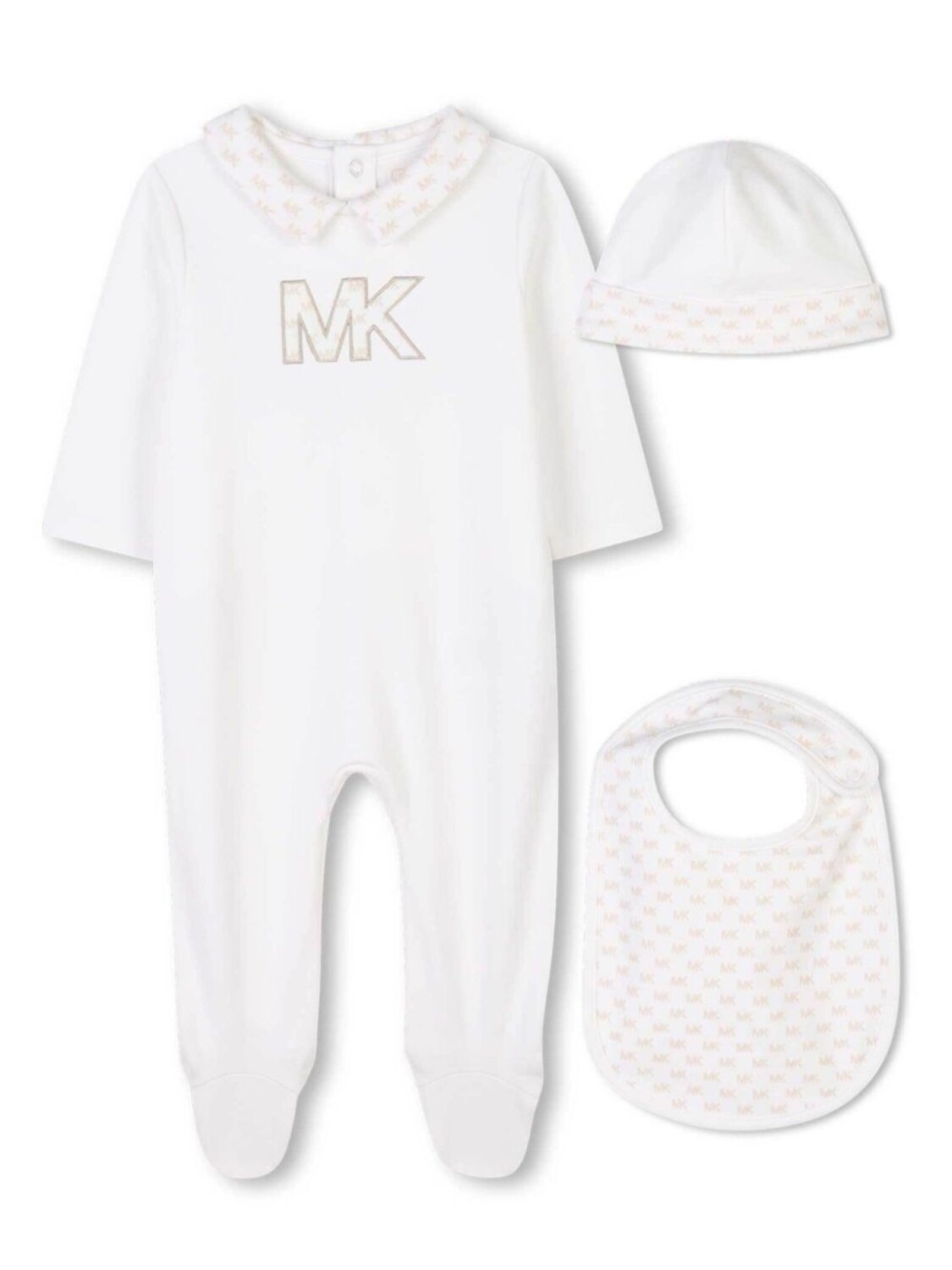 

Michael Kors Kids пижама с вышитым логотипом, белый