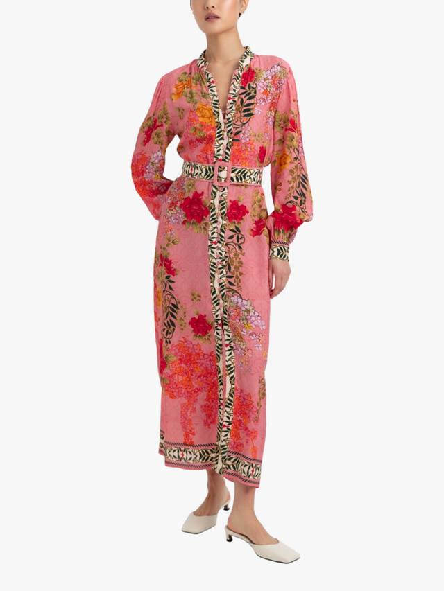 

Платье Brenna с цветочным принтом Raishma, Pink