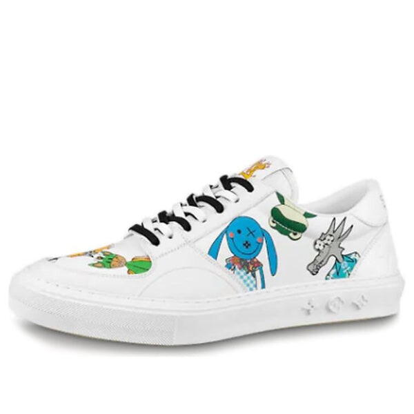 

Кроссовки ollie sneakers 'white with drawings' Louis Vuitton, белый