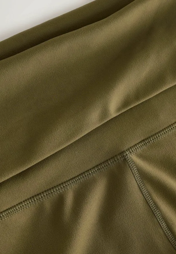 Спортивные широкие брюки стандартного кроя для активного баланса Next, Olive Green — фото 4