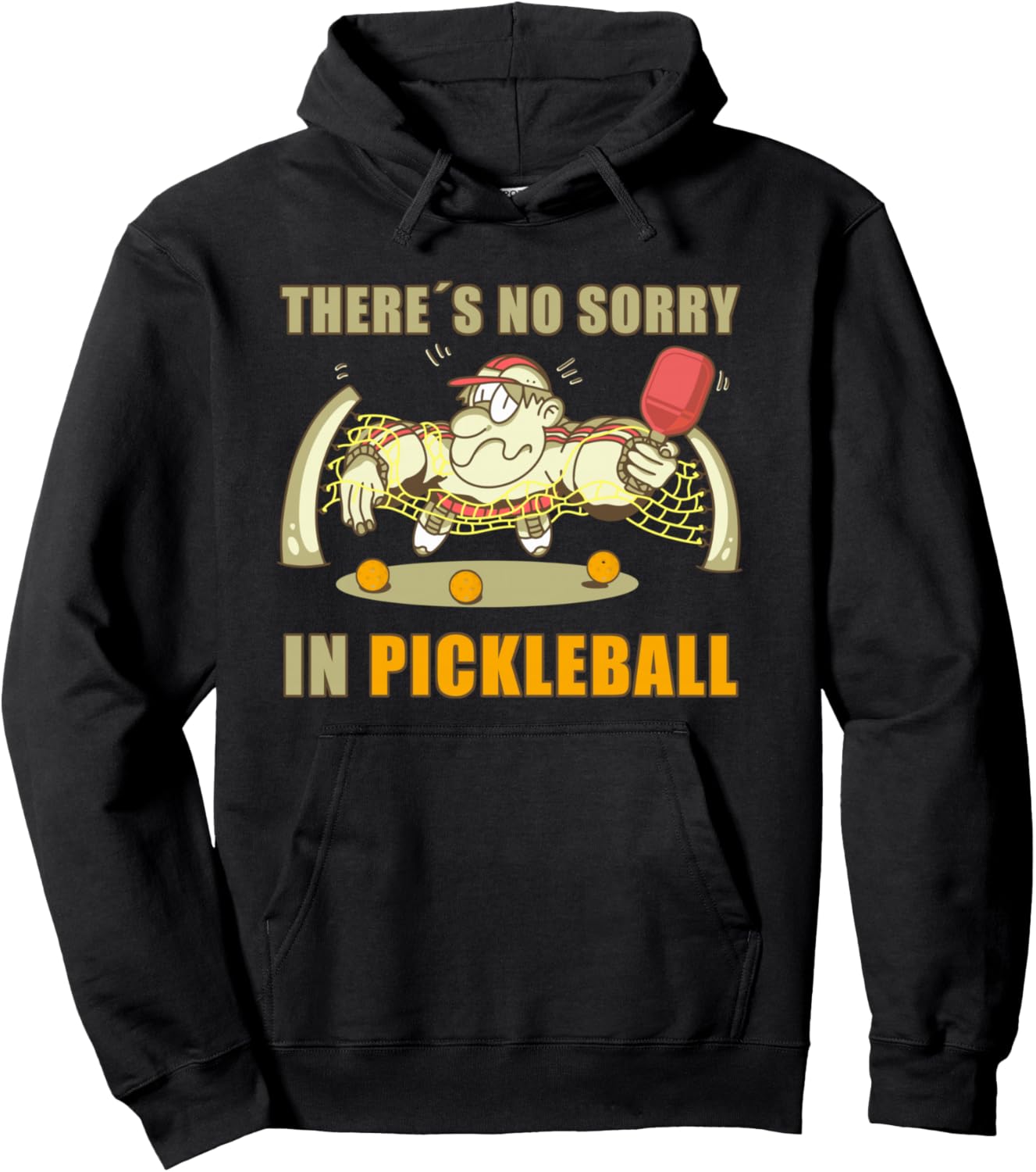 

Ракетка для пиклбола, мяч для пиклбола, толстовка для пиклбола Pickleball Accessories Gift Shirts, черный