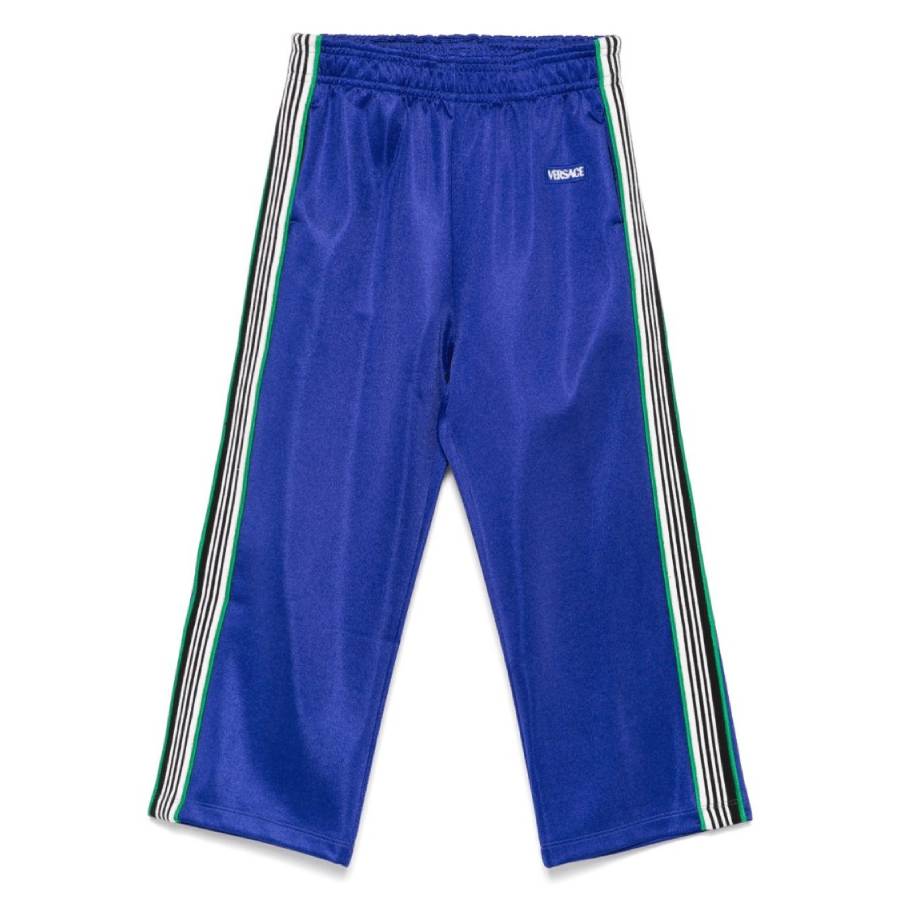 

Спортивные штаны Young Versace с вышитым логотипом, blue royal/verde/nero/bianco