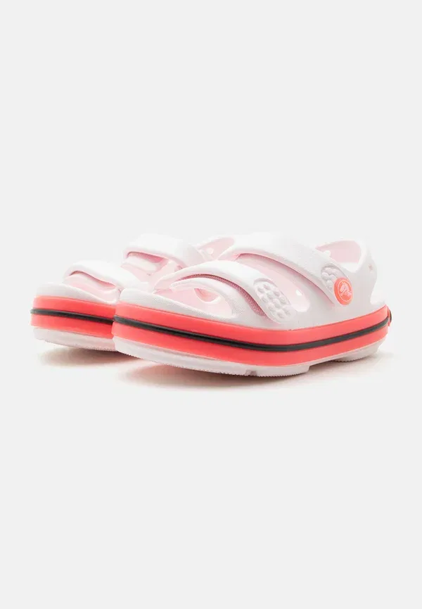 Сандалии Crocs, bubble ice/pink blast, цвет пузырьковый лёд/розовая вспышка — фото 2