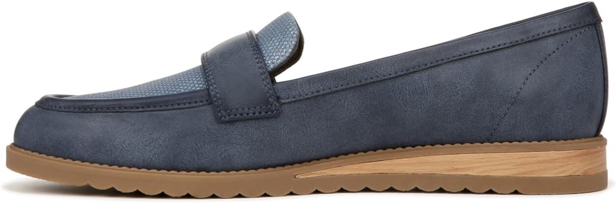 Лоферы Dr. Scholl's Jetset Band Slip-On Loafer, цвет Oxide Blue Smooth — фото 4