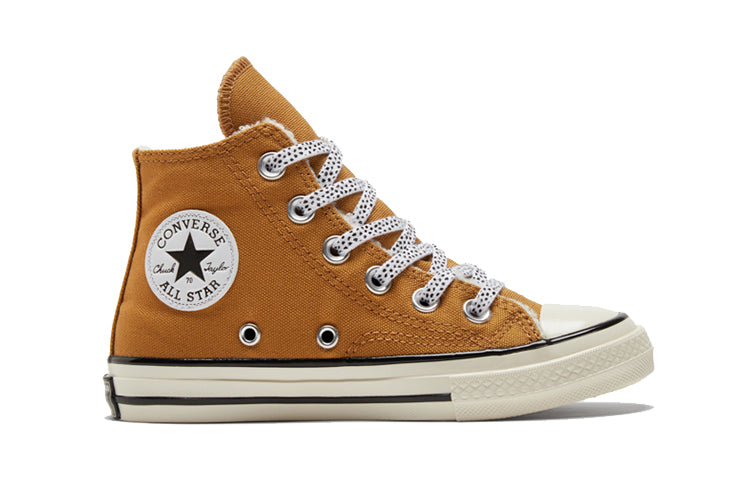 Кеды Converse Chuck Taylor All Star 1970s Canvas Shoes K Brown/White, белый — фото 2