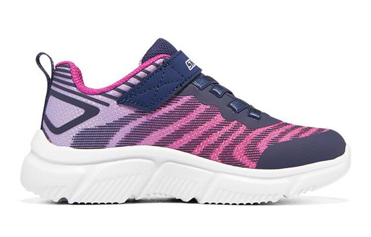Кроссовки Skechers GO RUN Kids Lifestyle Shoes GS Low-top Pink/blue/white — фото 2