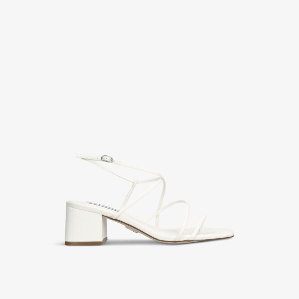 Сандалии Remmi из искусственной кожи с ремешками Steve Madden, белый