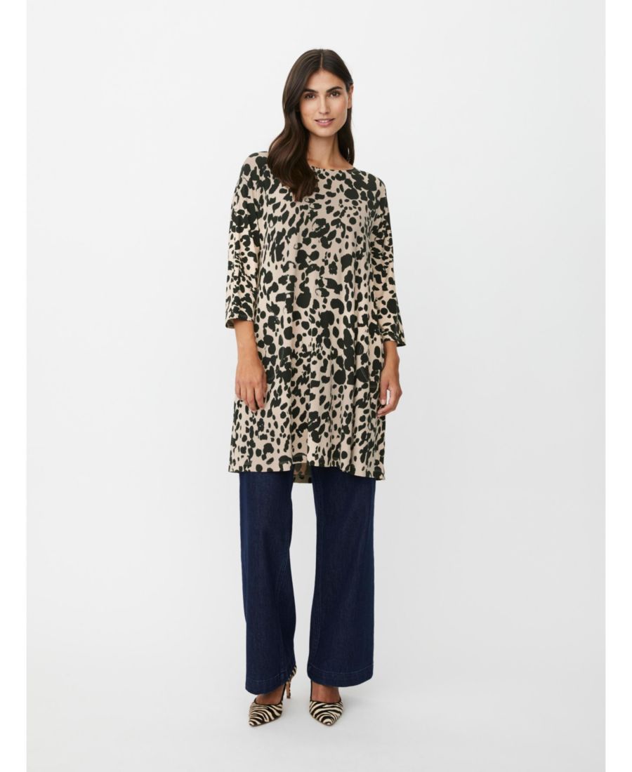 

Женская туника Gertine с принтом Masai Copenhagen, Oxford tan, Бежевый, Женская туника Gertine с принтом Masai Copenhagen, Oxford tan