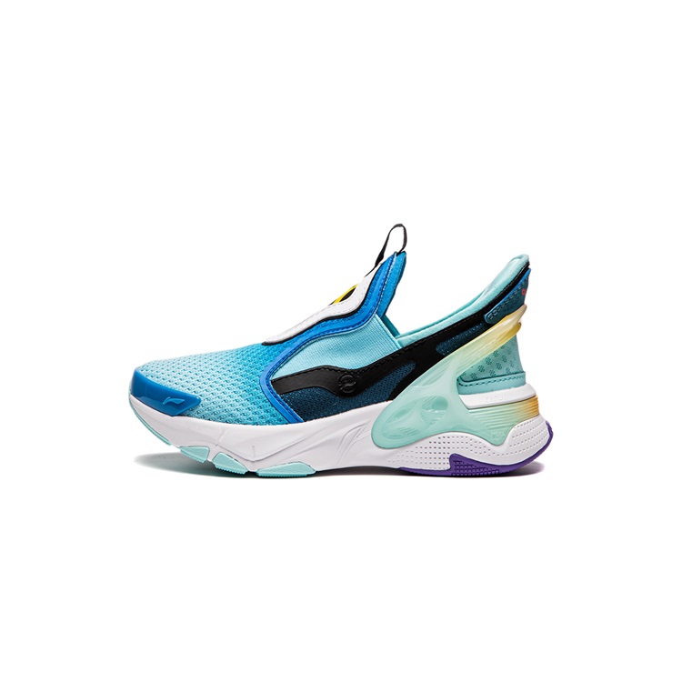 

Li-Ning YOUNG тканевые нескользящие низкие кроссовки для детей Lifestyle Shoes Blue Kids'