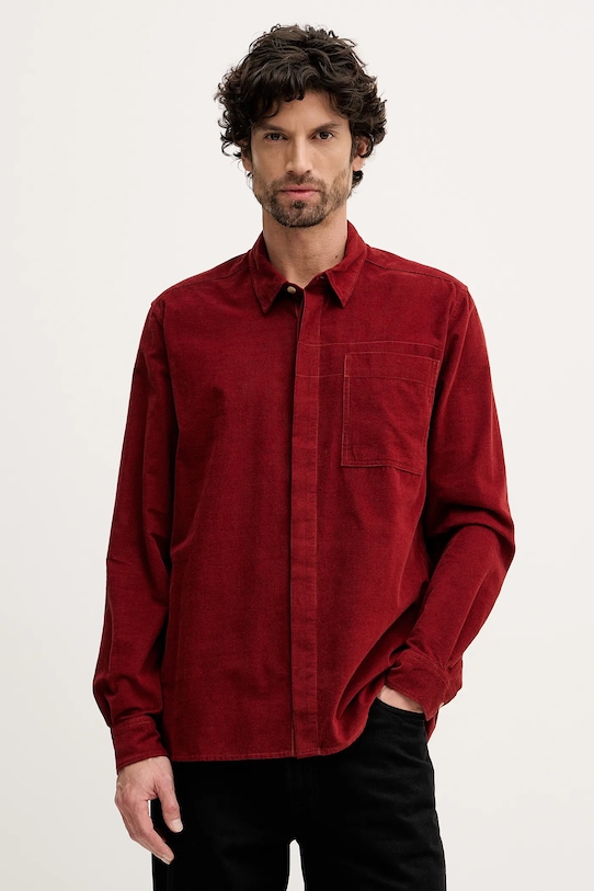 

Вельветовая рубашка халтклифф Barbour, красный