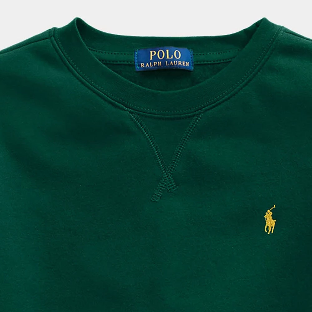 Детская зеленая толстовка Polo Ralph Lauren — фото 3