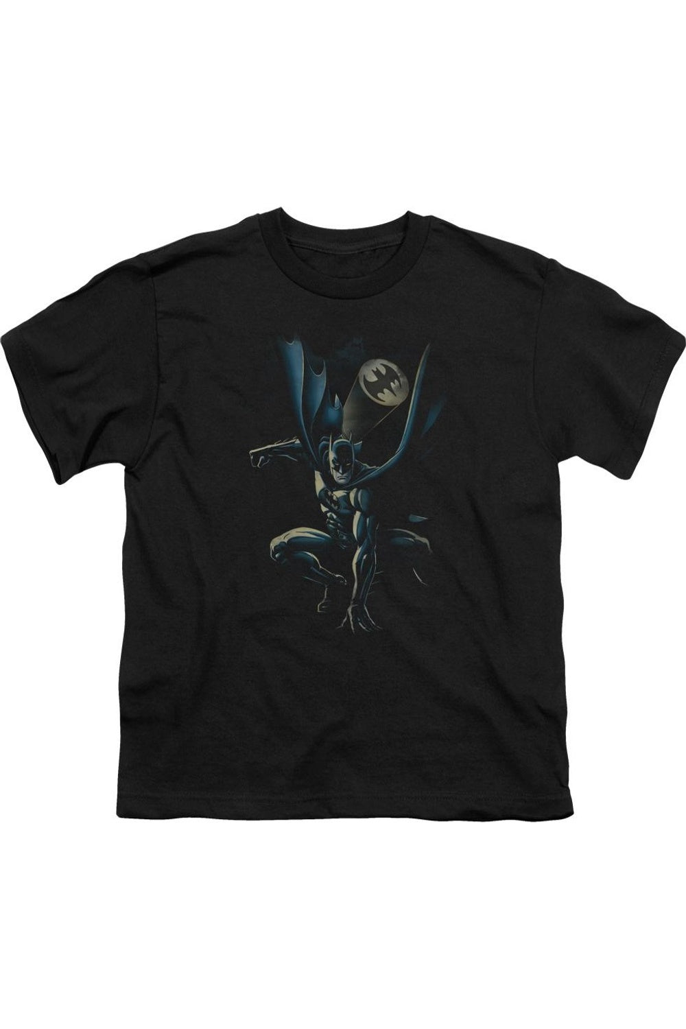 

Футболка с коротким рукавом для детей Batman Calling All Bats Gildan, черный