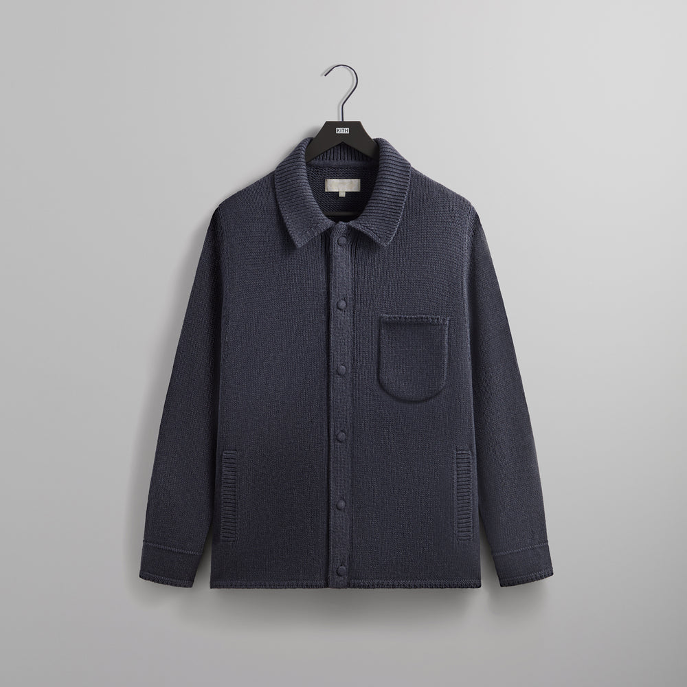 

Кардиган Kith Chunky Knit Ginza Cardigan, цвет Tincture Heather
