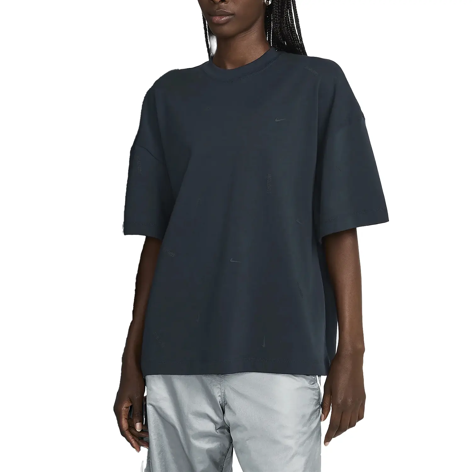

Футболка Jacquemus X унисекс Обсидиан Nike, цвет Obsidian
