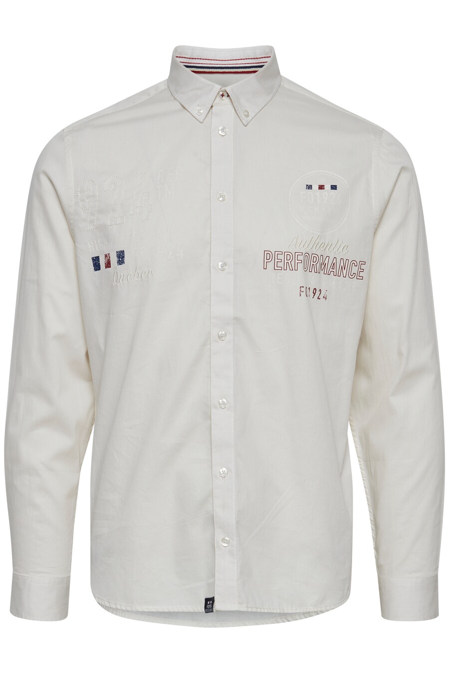 

Рубашка на пуговицах классического кроя FQ1924, White