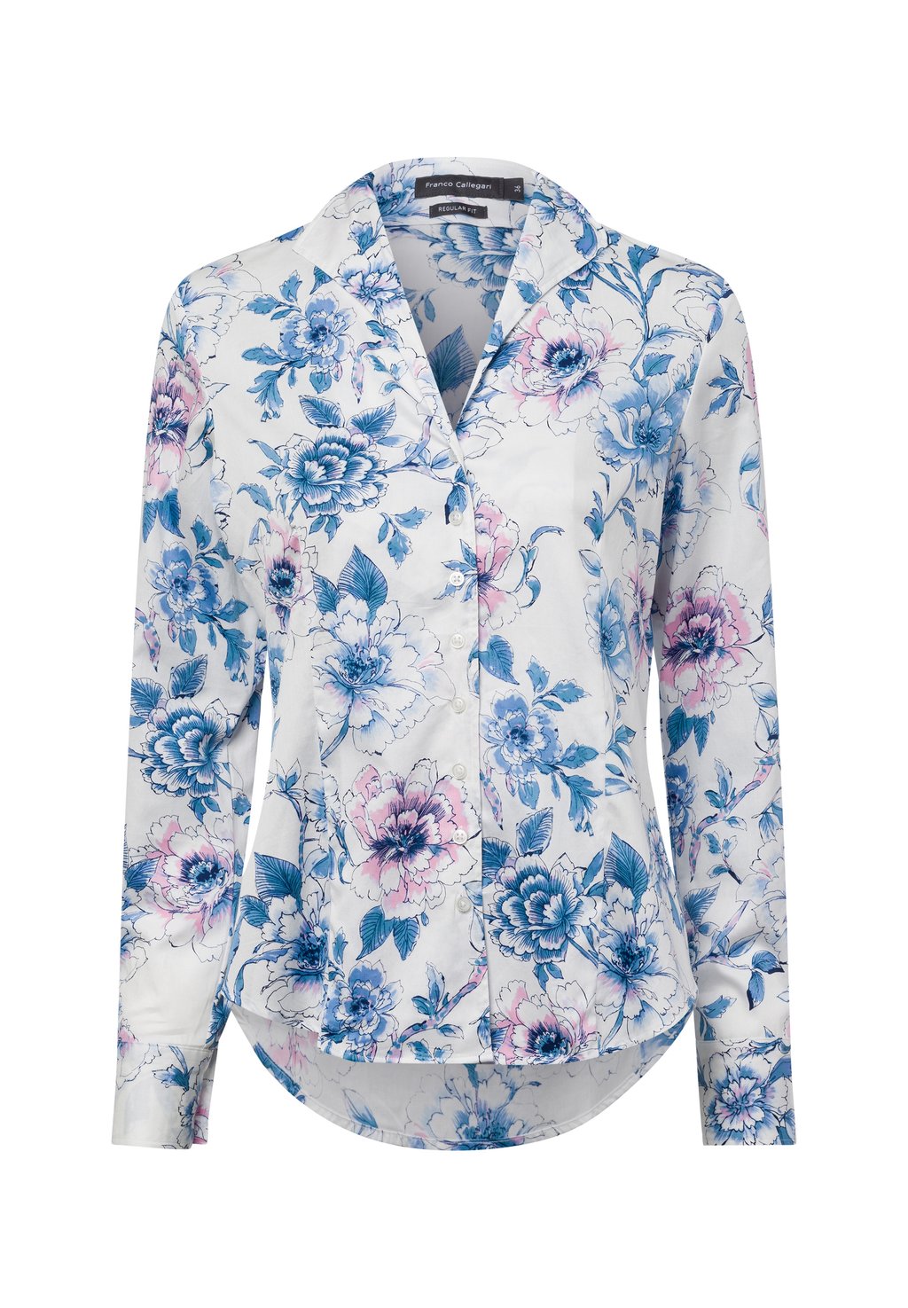 

Блузка на пуговицах Franco Callegari, светло-голубой