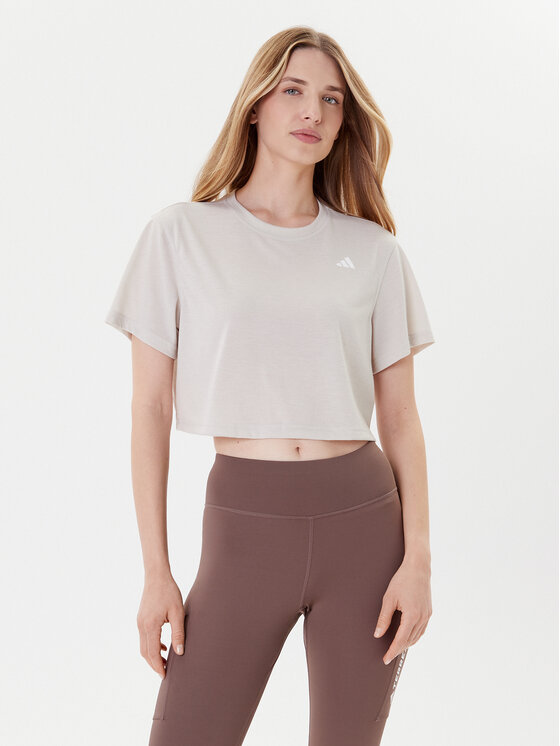 

Техническая футболка loose fit Train Essentials JE6169 Adidas, бежевый
