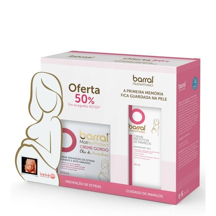 

Крем Barral Motherprotect Thick Cream 200 мл с кремом для защиты сосков 40 мл Bizzico