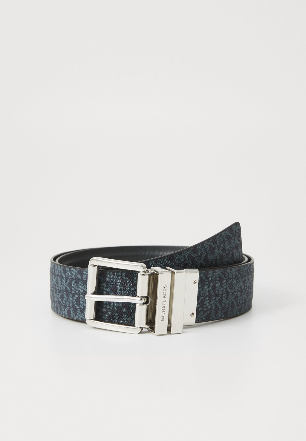 

Пояс REVERSIBLE BELTWITH FLATTENED EDGE MICHAEL Michael Kors, темно-синий