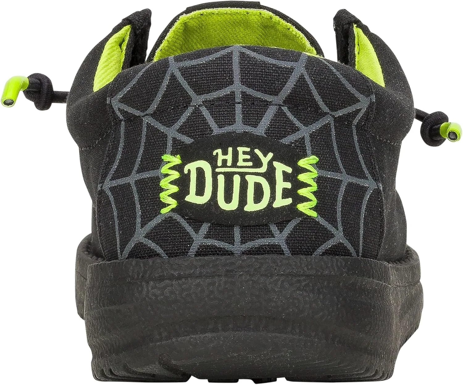 Детские кроссовки Hey Dude Mens Wally T Skeleton Feet HEYDUDE, черно-белый — фото 4